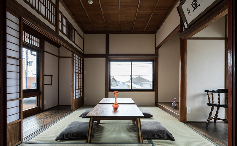 写真:昭和初期の面影が残る和室